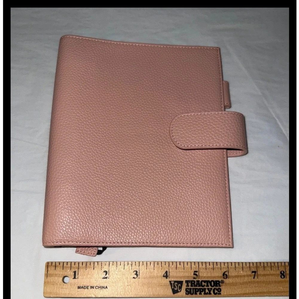 Moterm Planner Cover B6 Pink Pebbled‎ Leather Organizer
